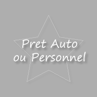 pret auto ou personnel