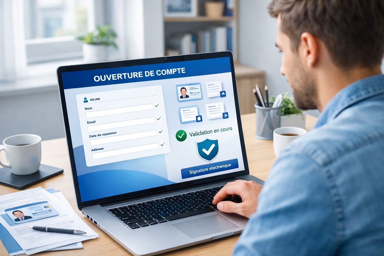 ouvrir un compte bancaire en ligne